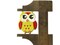 12 22mm Yellow Wooden Owl Beads Wood Animal Beads Cute Bird Beads Novelty Beads to String